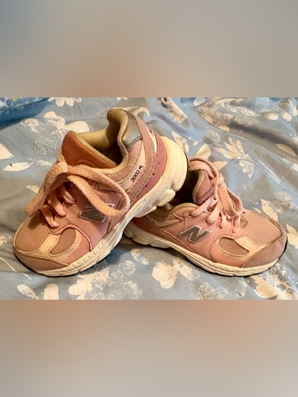 New Balance Kids Pink 2002R Athletic Shoes